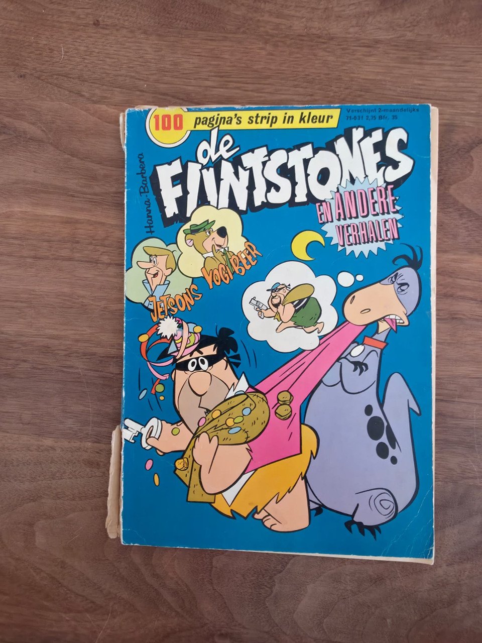 Fred Flintstone strips