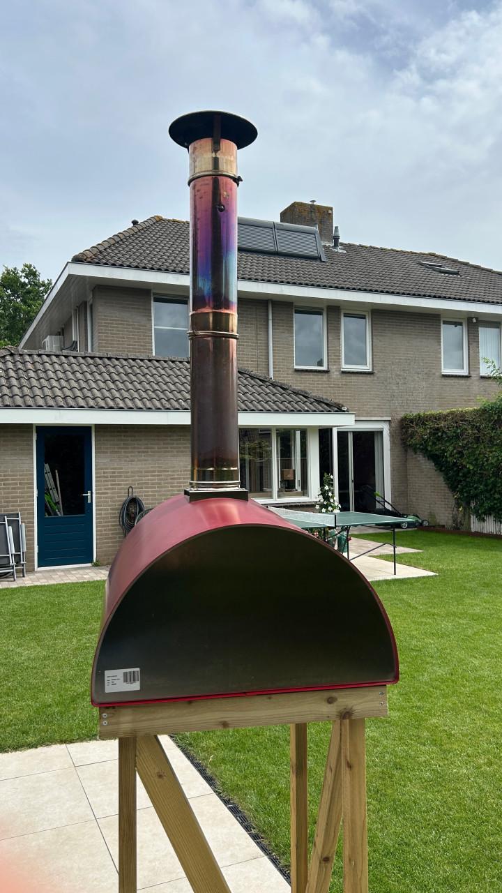 Pizza hout oven