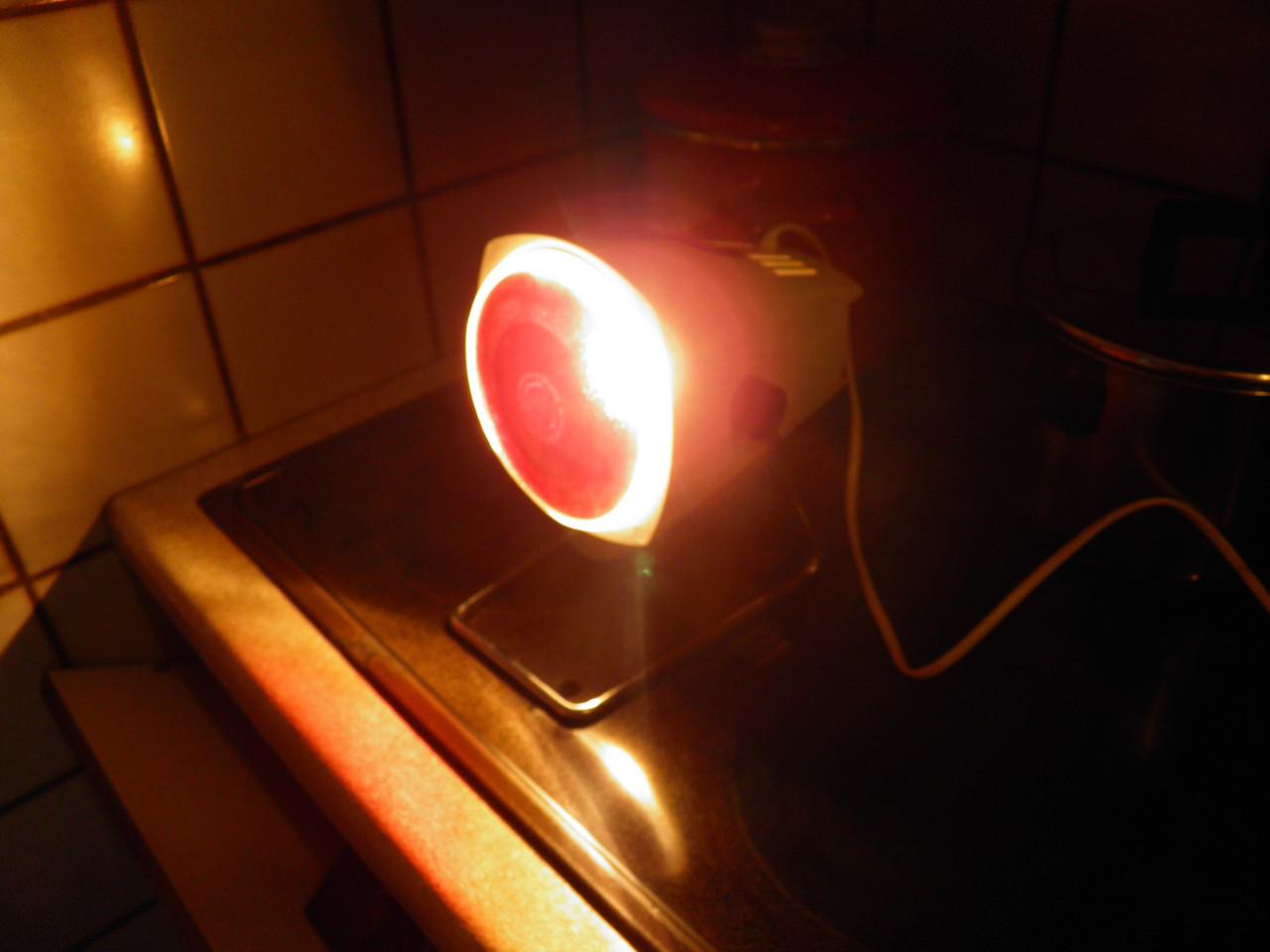 Infrarode lamp vintage