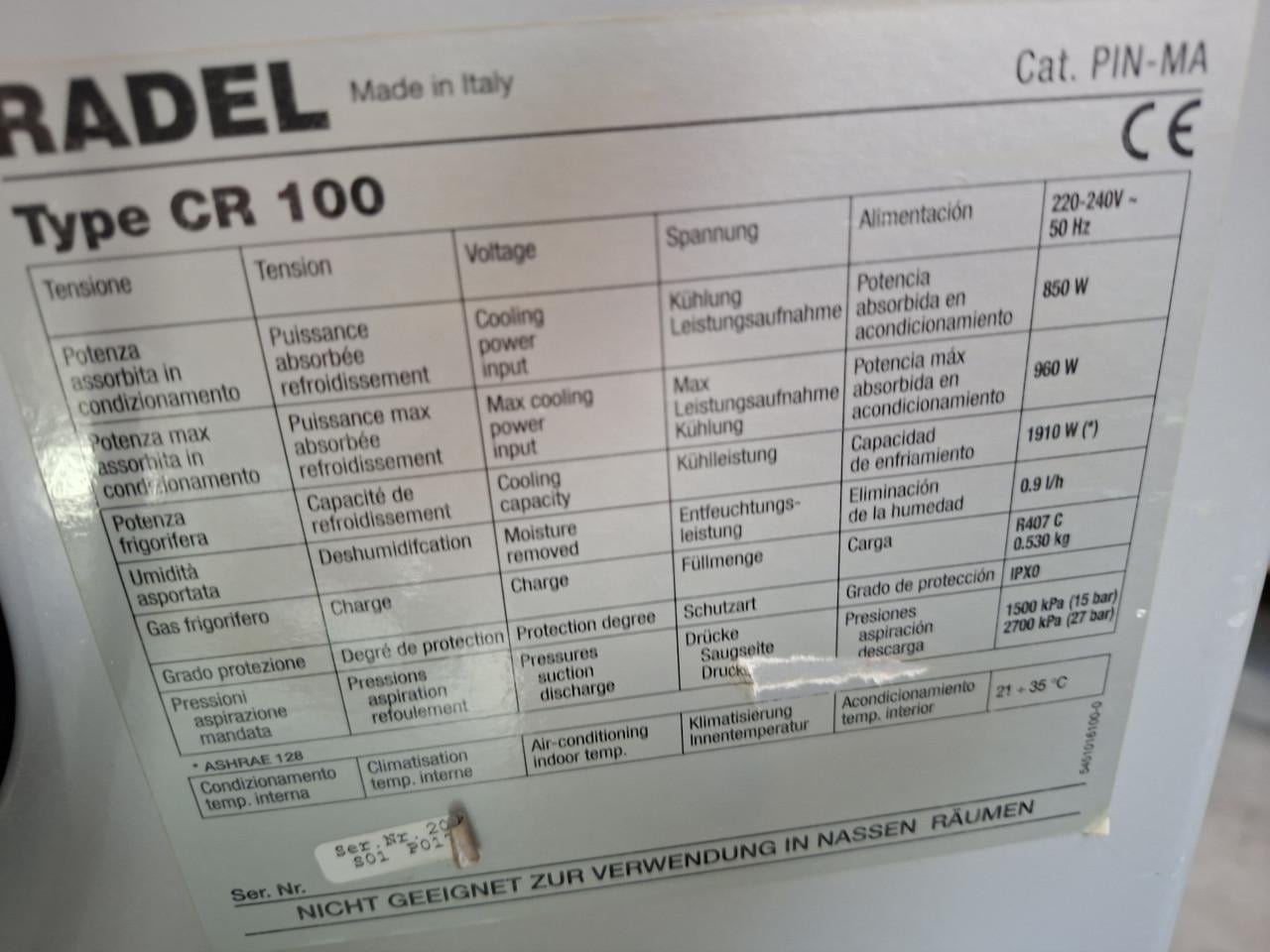Mobiel airco  merk Radel