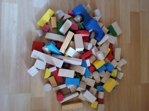 Houten blokken