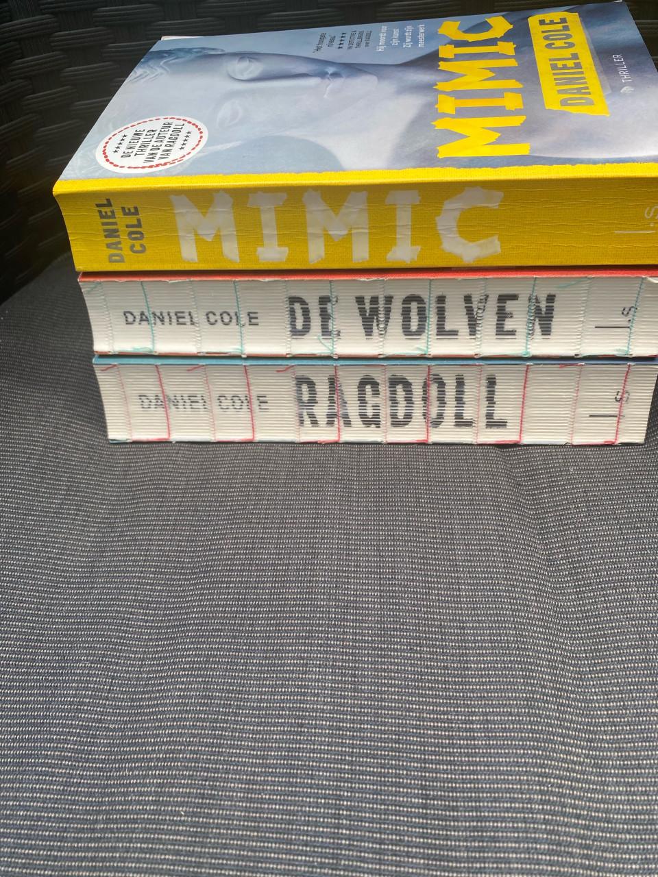 3 boeken van Daniel Cole
