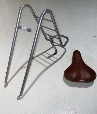 Fietsrekje+Fietszadel