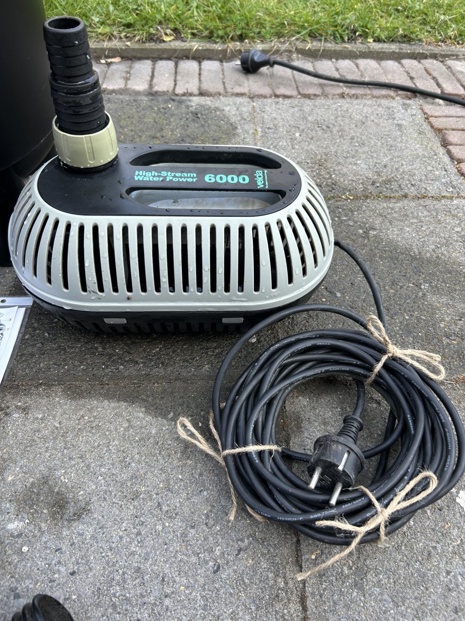 Te koop velda druk filter set velda clear control 50  plus pomp 6000