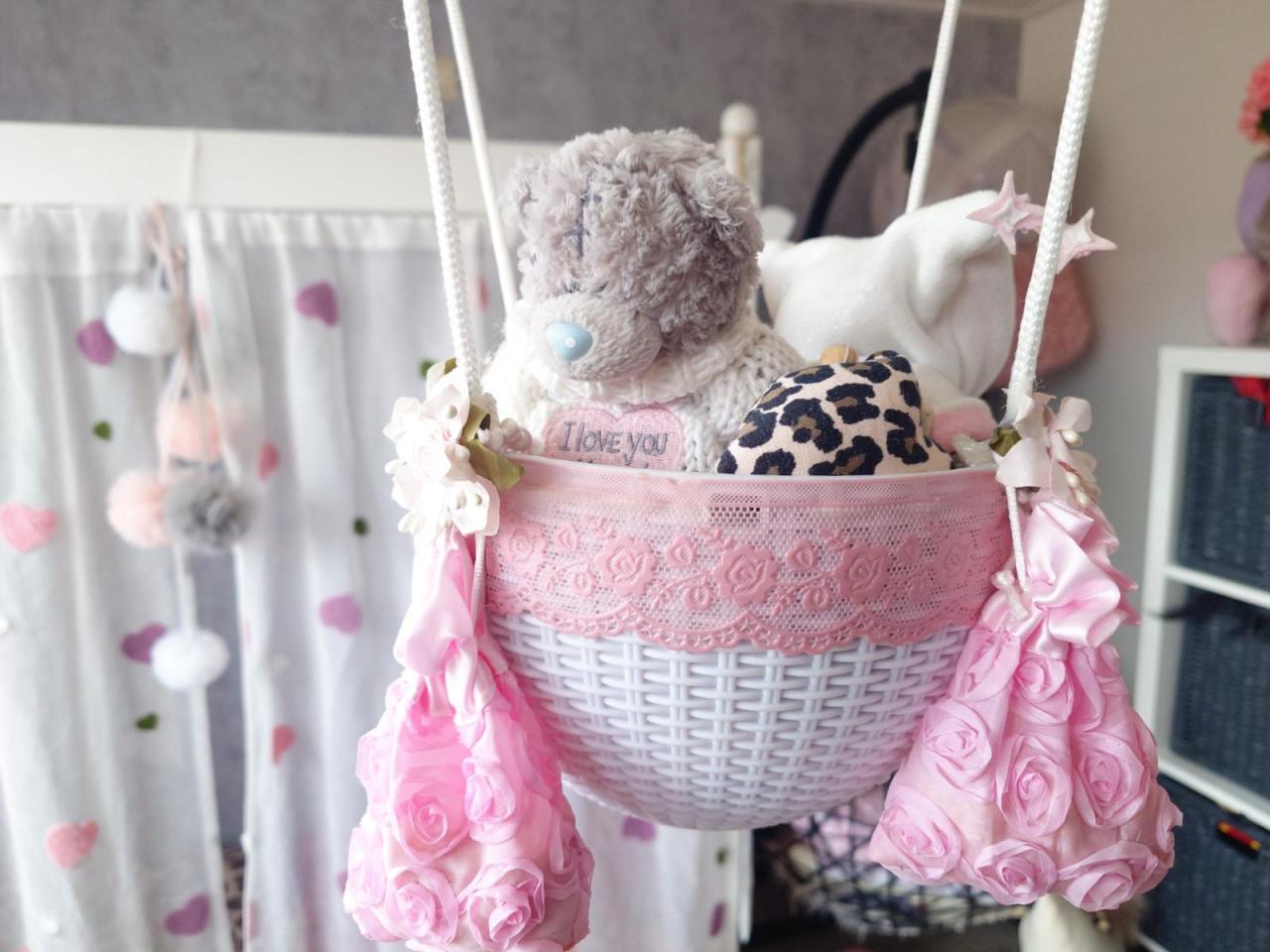 Hanglamp luchtballon meisjeskamer handgemaakt