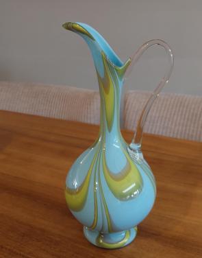 Ambachtelijk geblazen Murano vaas (Carlo Moretti)