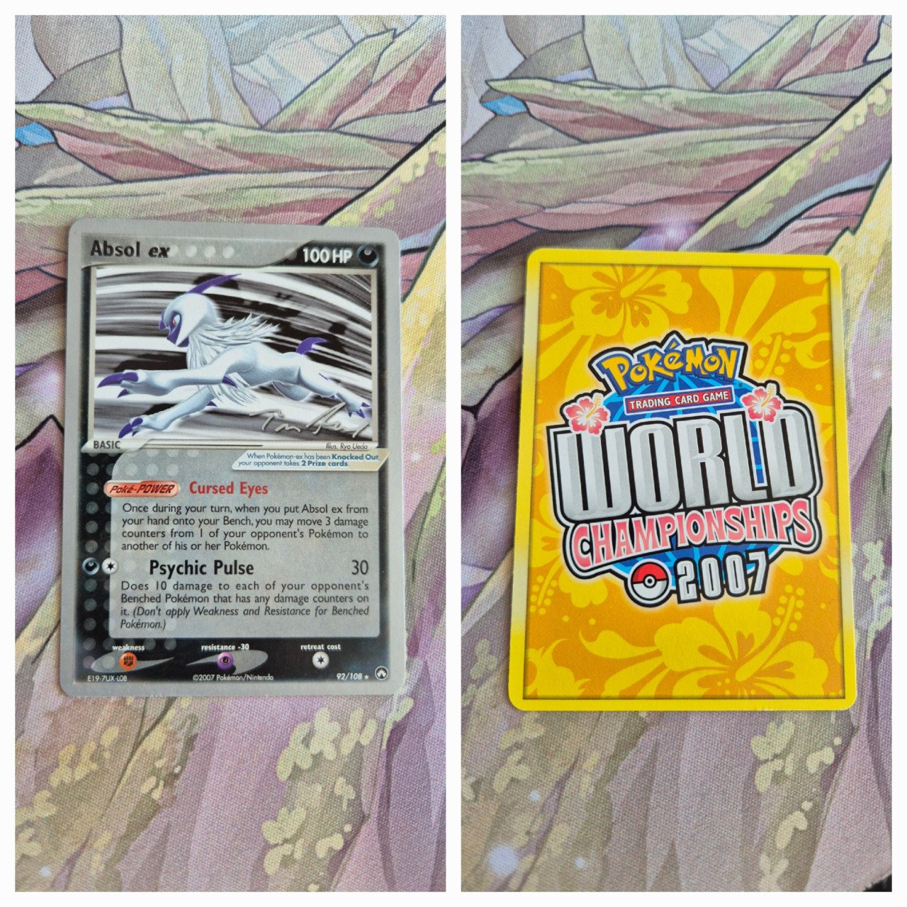 Pokemon TCG WC 2007 kaarten - 5 stuks