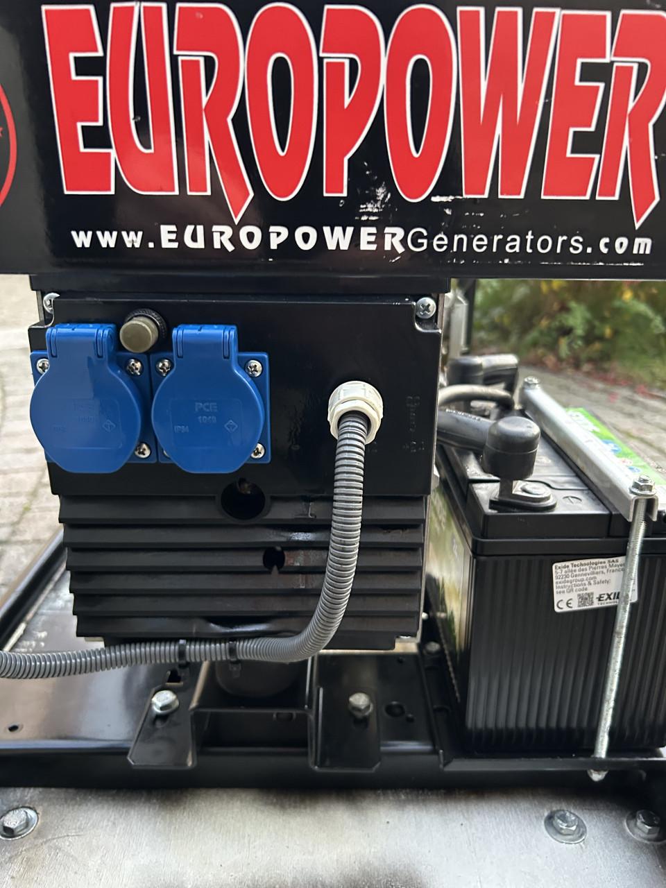 Aggregaat Europower EP6000DE Yanmar diesel