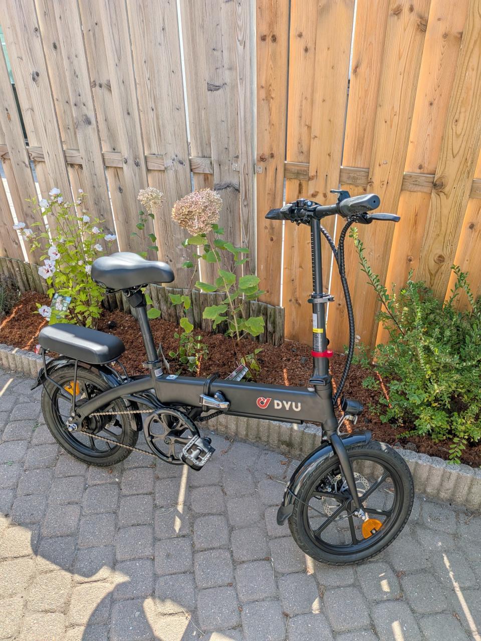 DYU elektrische vouwfiets