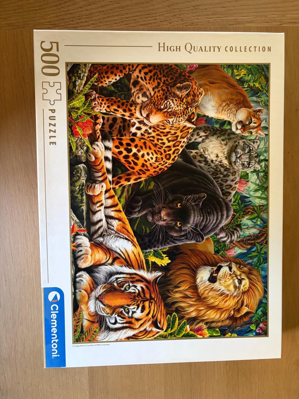 Puzzel clementoni 500 stukjes