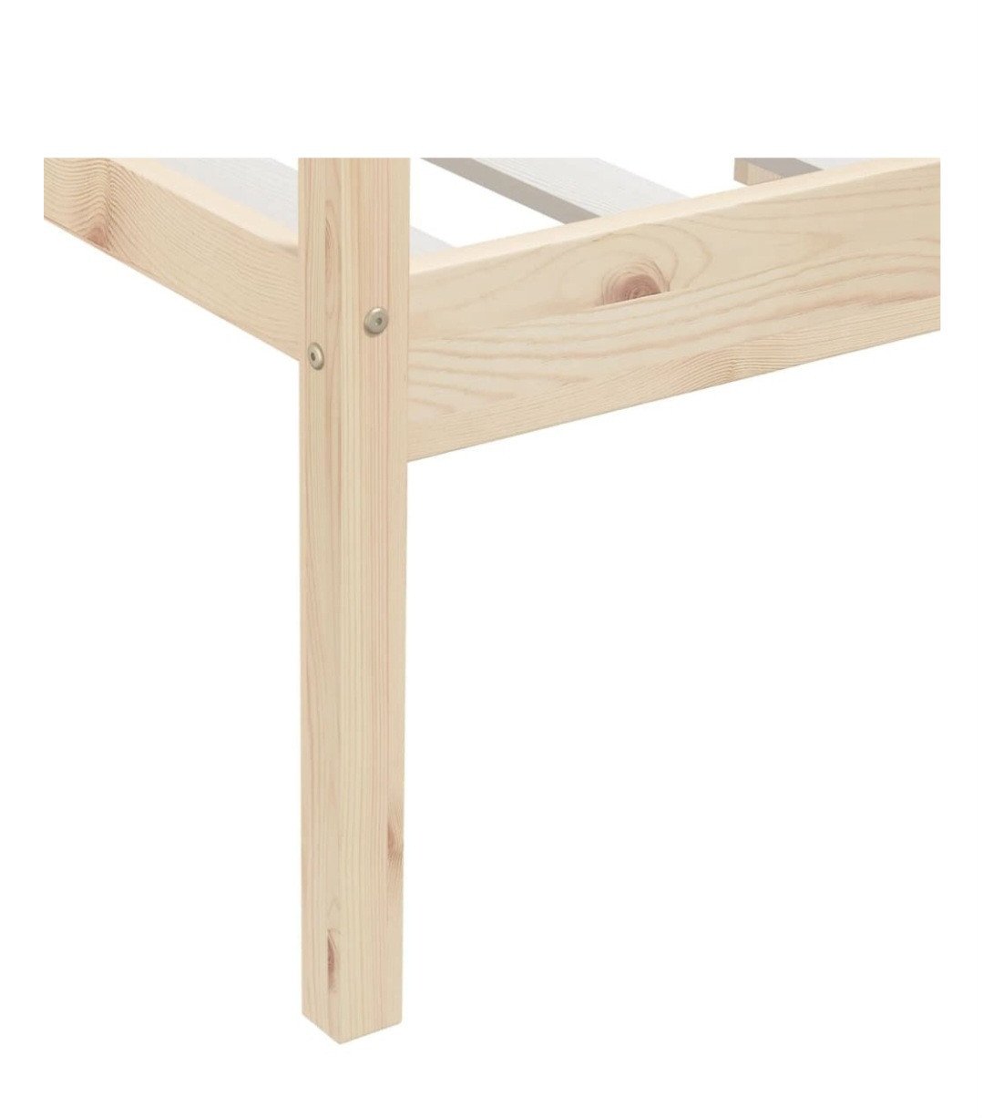 Houten bed