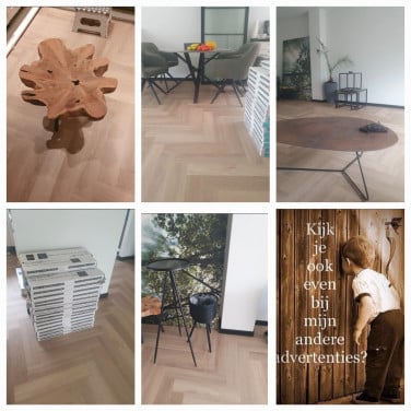 Prachtige pvc vloer 45m2 NIEUW | bezorgen mogelijk.