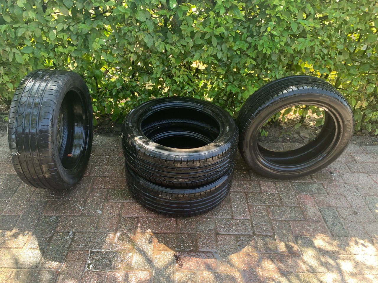 4x Continental 215/55/R18 Extra Load