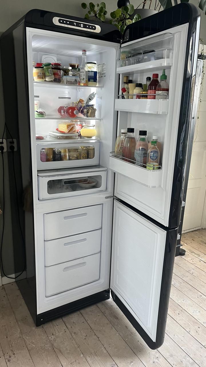 Koelkast + vriezer SMEG
