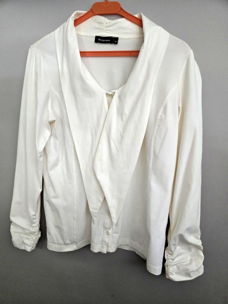 Witte/creme blouse Maat M van Witteveen