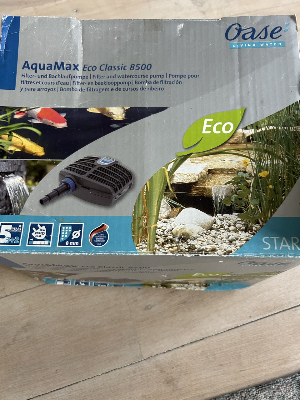 Te koop oase eco classik aquamax 8500 sterke en zuinige Vijverpomp