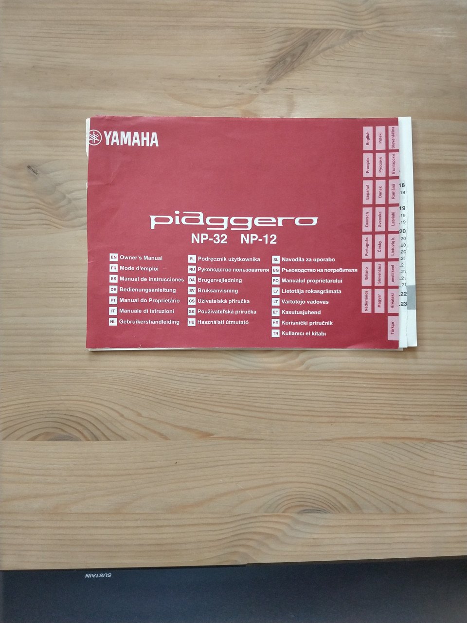 Yamaha NP-32 digitale piano
