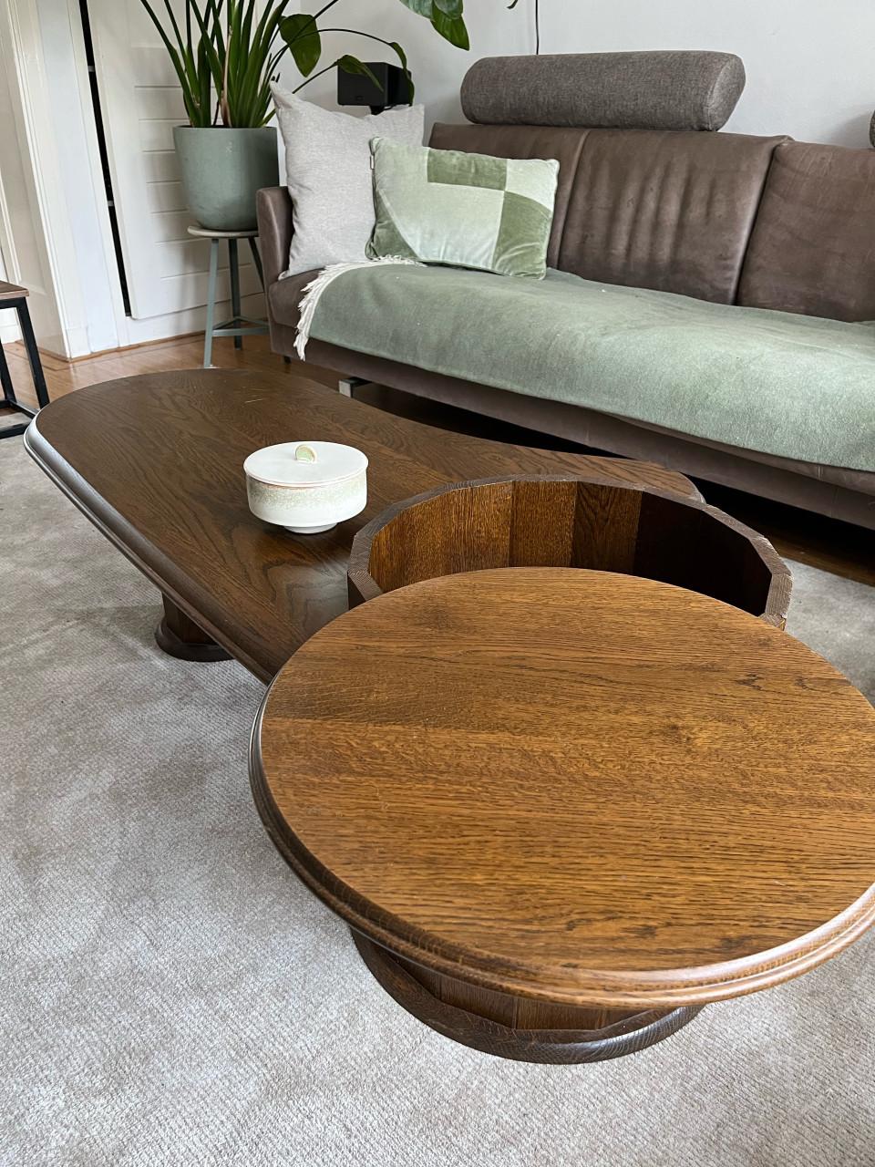 Zara Home look eiken salontafel