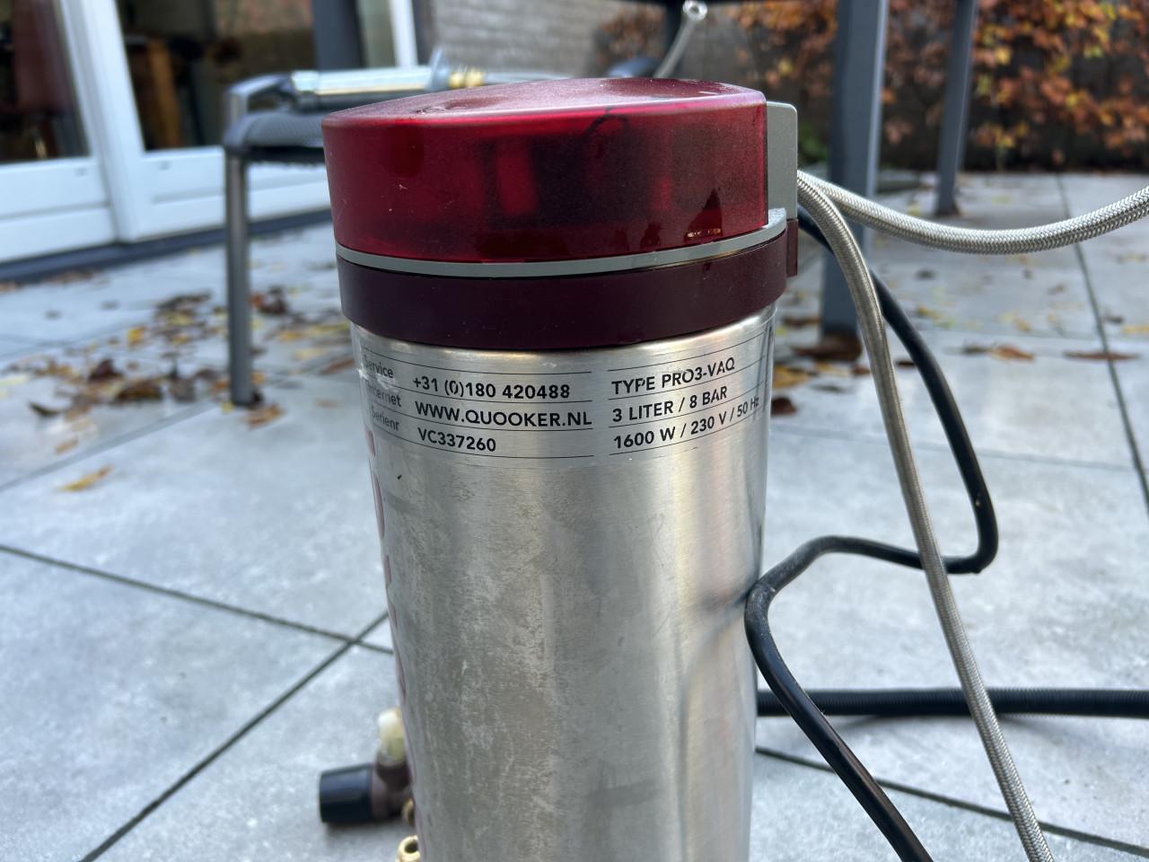 Quooker 3l - compleet met kraan etc.