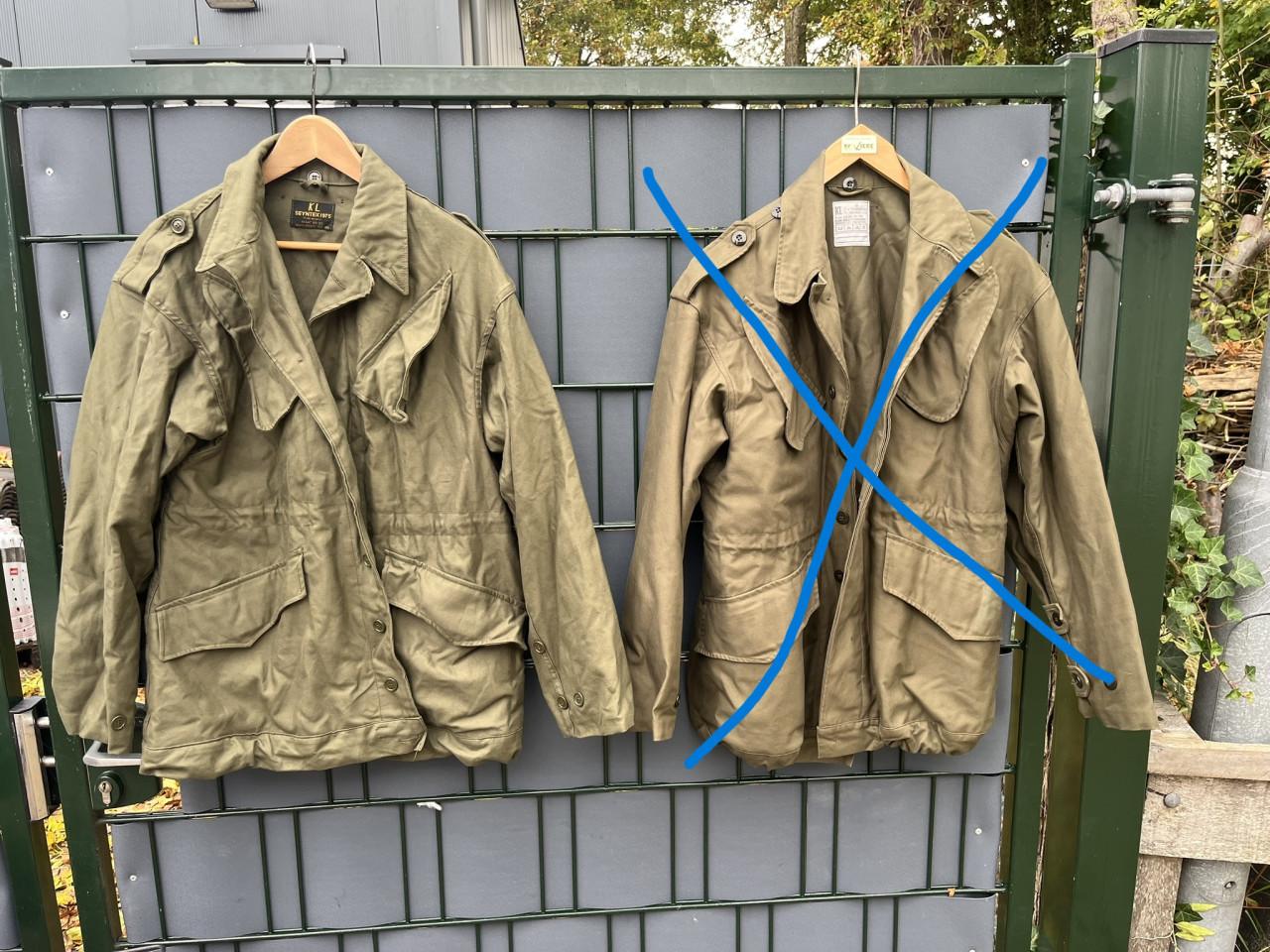 Militaire Jas Seyntex