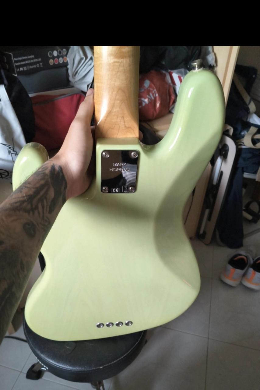 Fender Mark Hoppus P bass Surf Green 2012