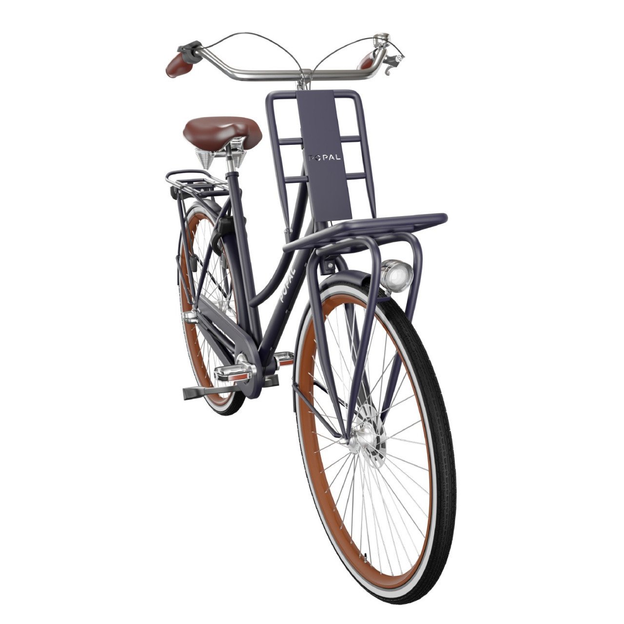 Nieuwe Popal 2025 Daily Dutch Prestige N3RN Damesfiets 59cm Remnaaf 3 versn