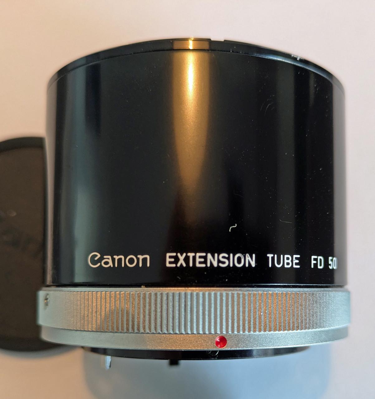Adapter en Extender voor Canon FD lenzen