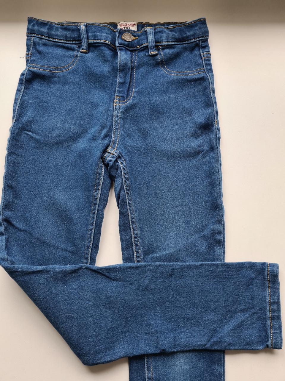 Blauwe skinny spijkerbroek van TQF jeans  Mt 134-140