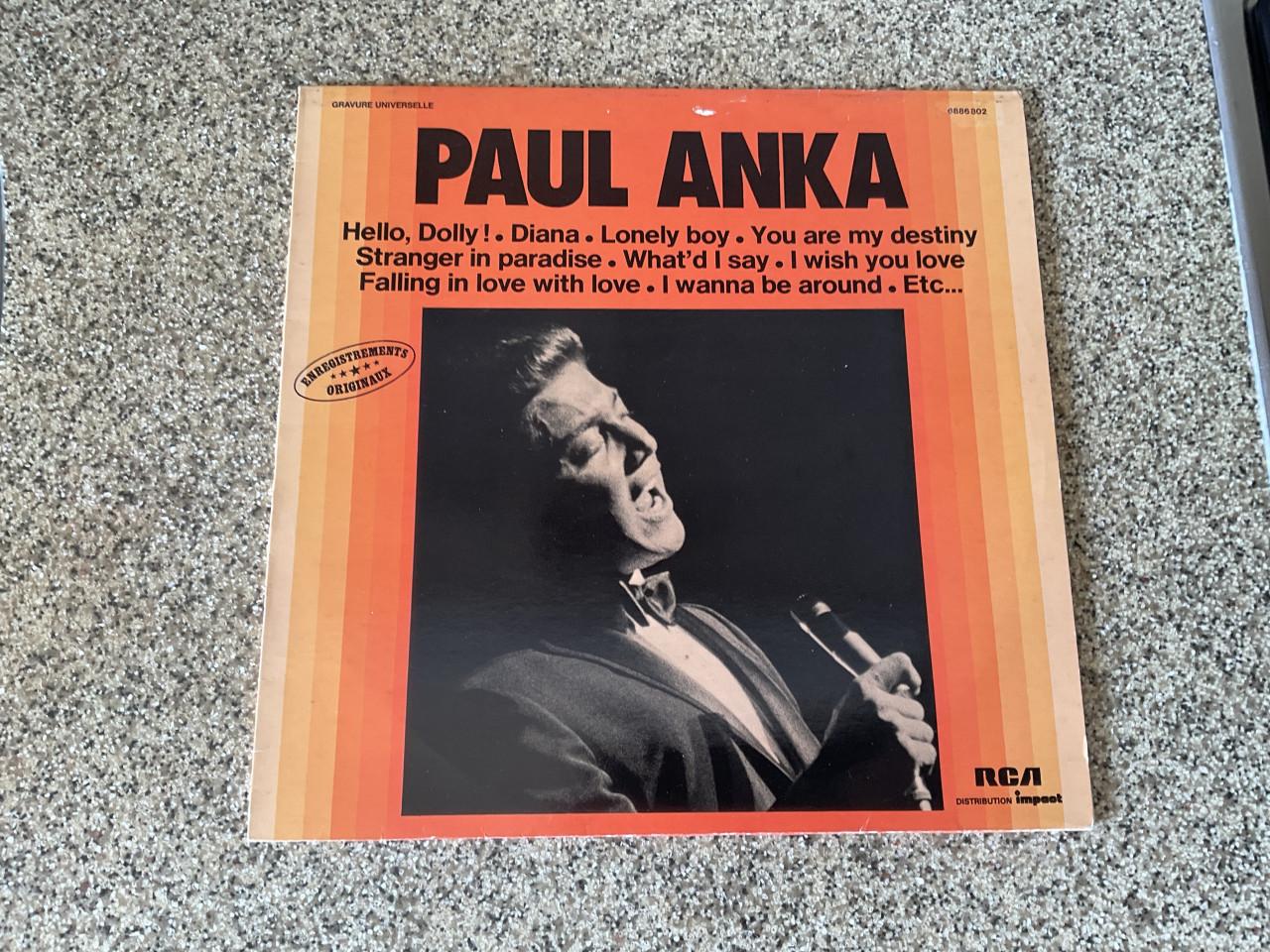 2 LP’s van Paul Anka.