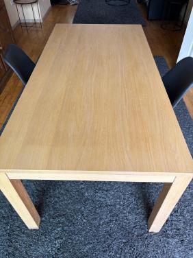 Grote eetkameertafel 180 cm lang