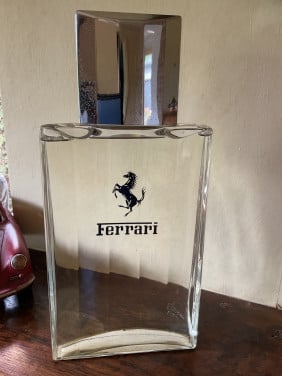 Ferrari etalage fles  XXL
