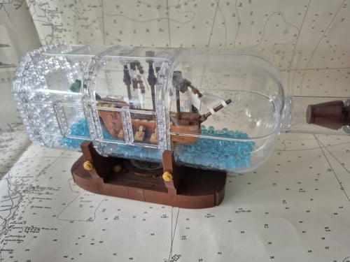 Lego schip in fles 92177