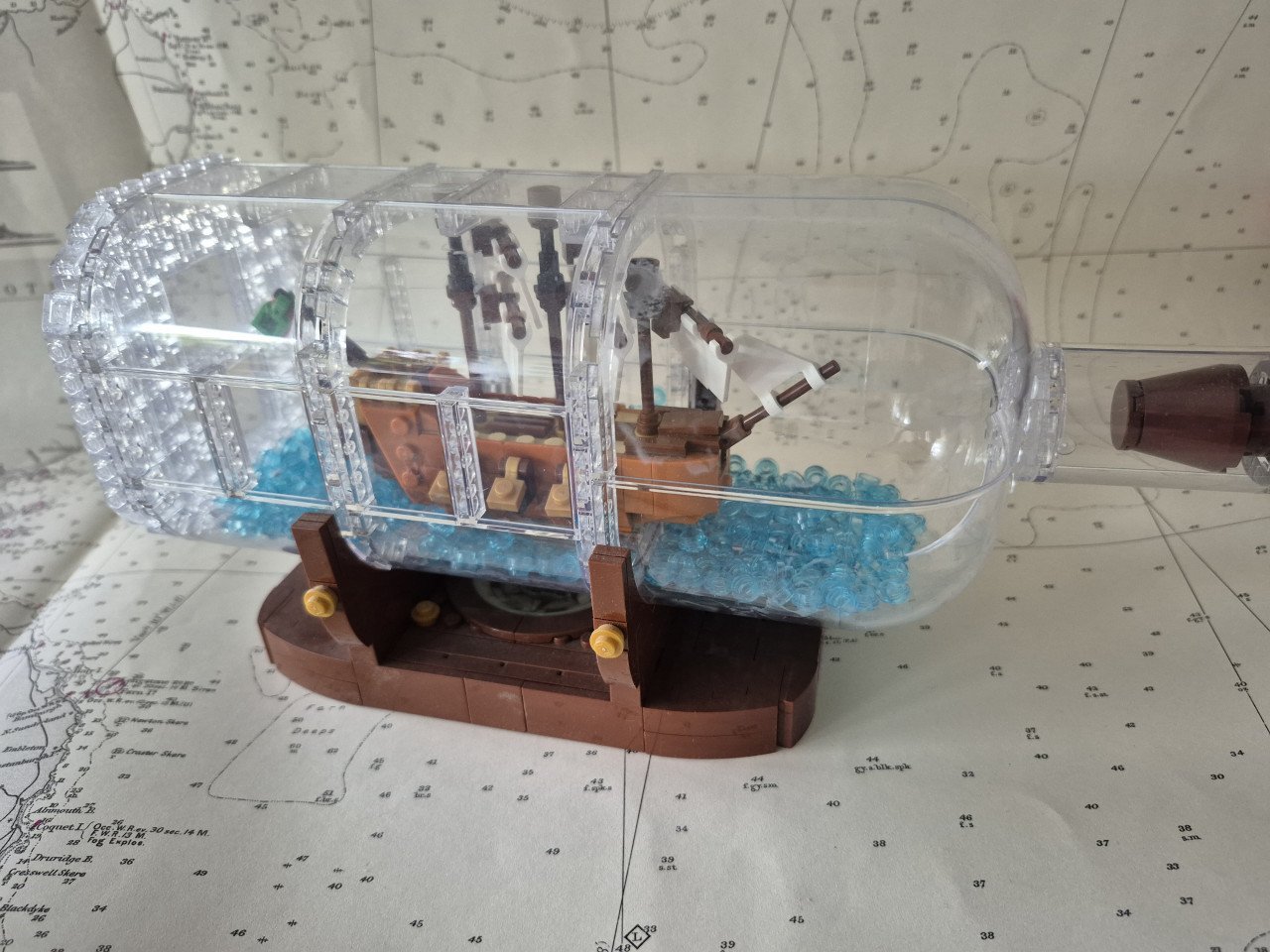 Lego schip in fles 92177