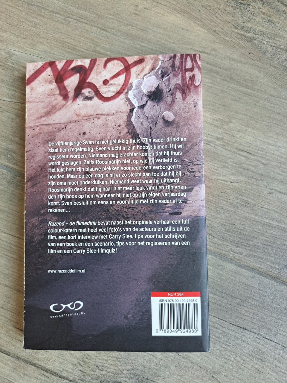 Jeugdboek Razend van Carry Slee