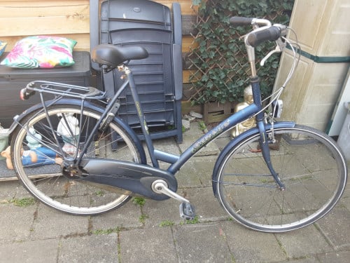 Gazelle damesfiets, 7 speed, rollerbrake rem