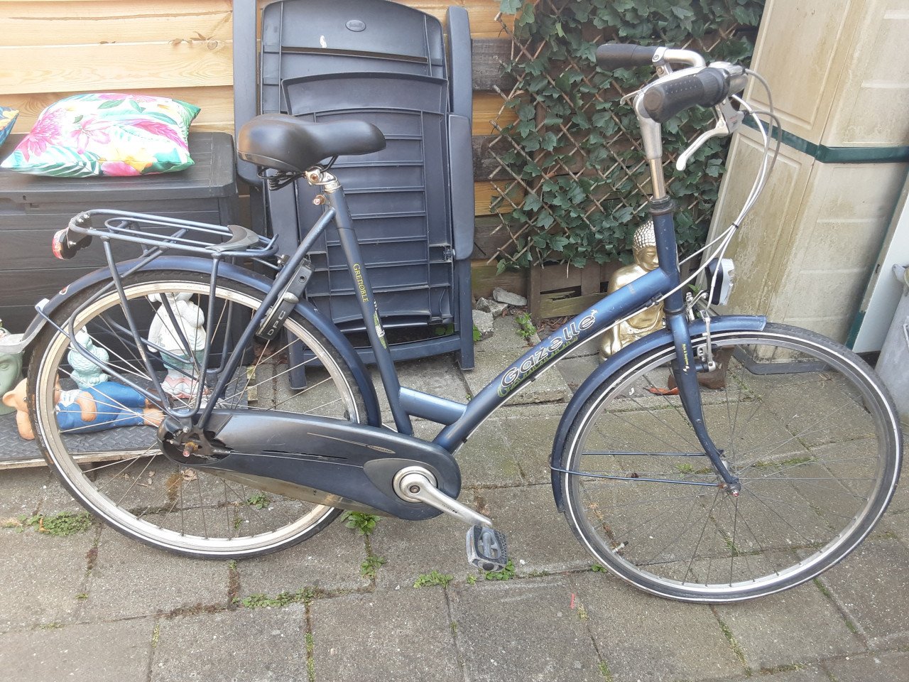Gazelle damesfiets, 7 speed, rollerbrake rem