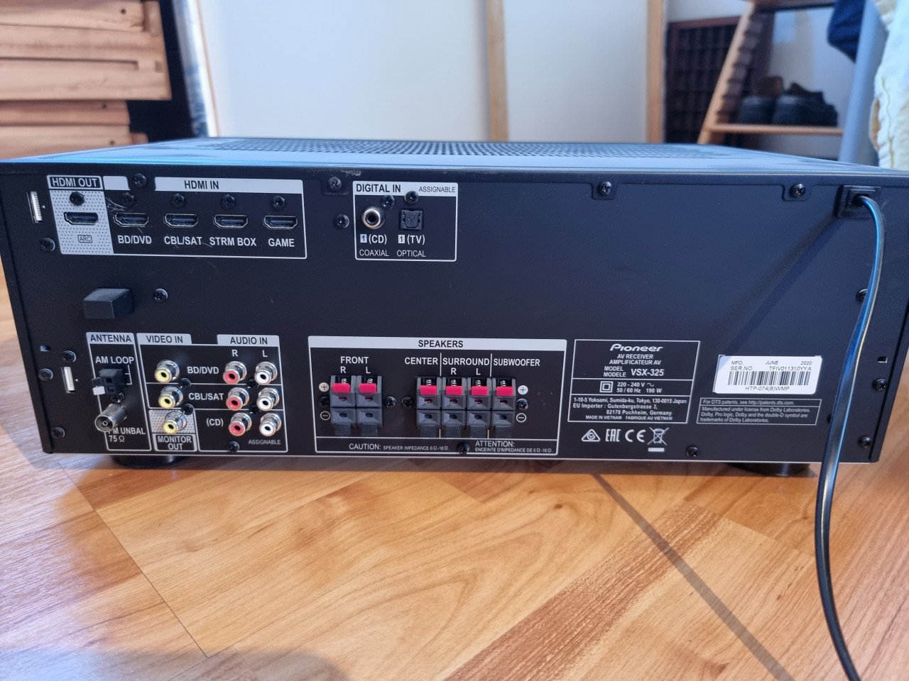 Pioneer HTP-074 5.1 Homecinema systeem