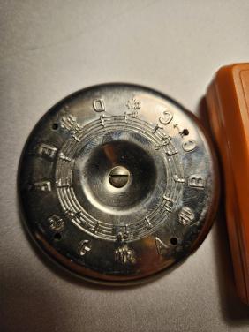 Vintage Pyramid chromatische stemfluit pitch instrument