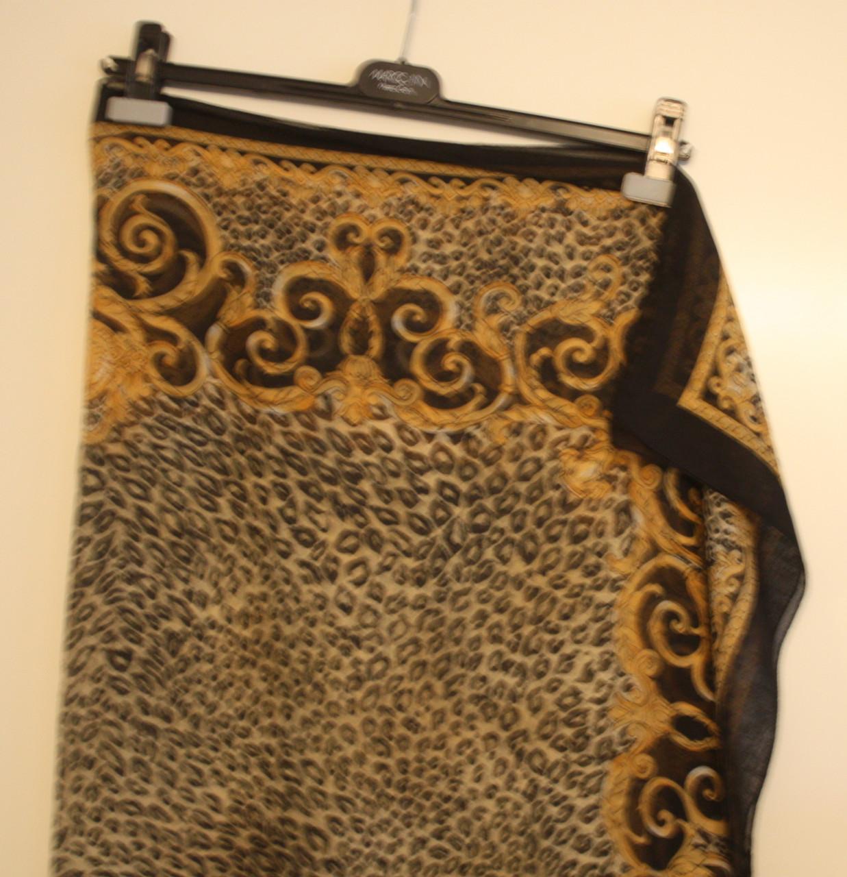Sjaal panterprint en barock