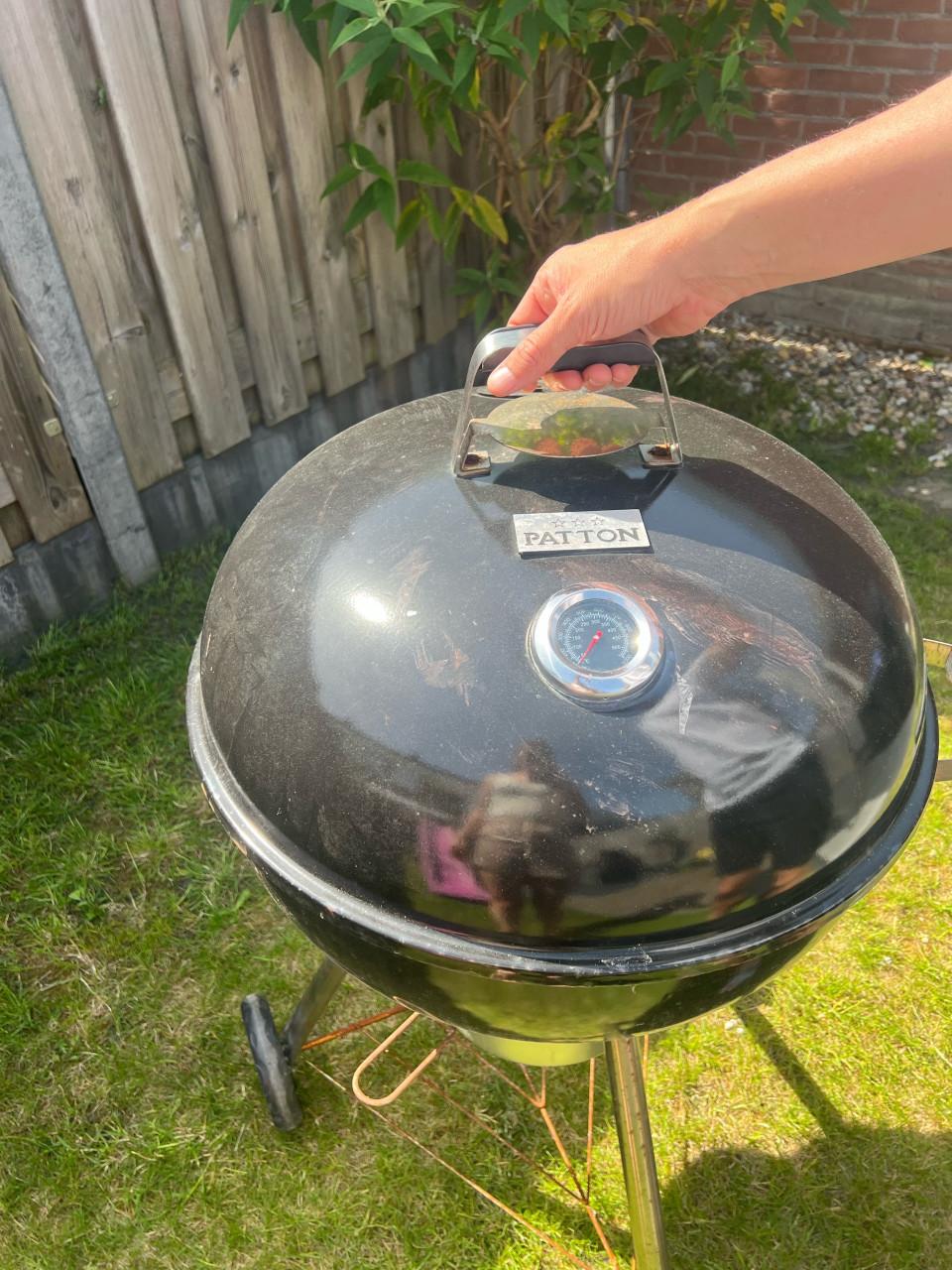 Gebruikte barbecue