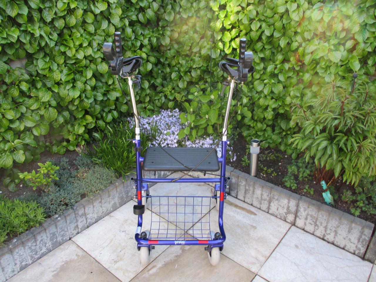 Nieuw Premis Provo opvouwbare rollator met onderarmschalen