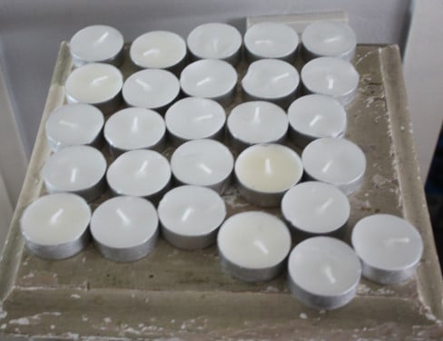 Set van 40 theelichtjes
