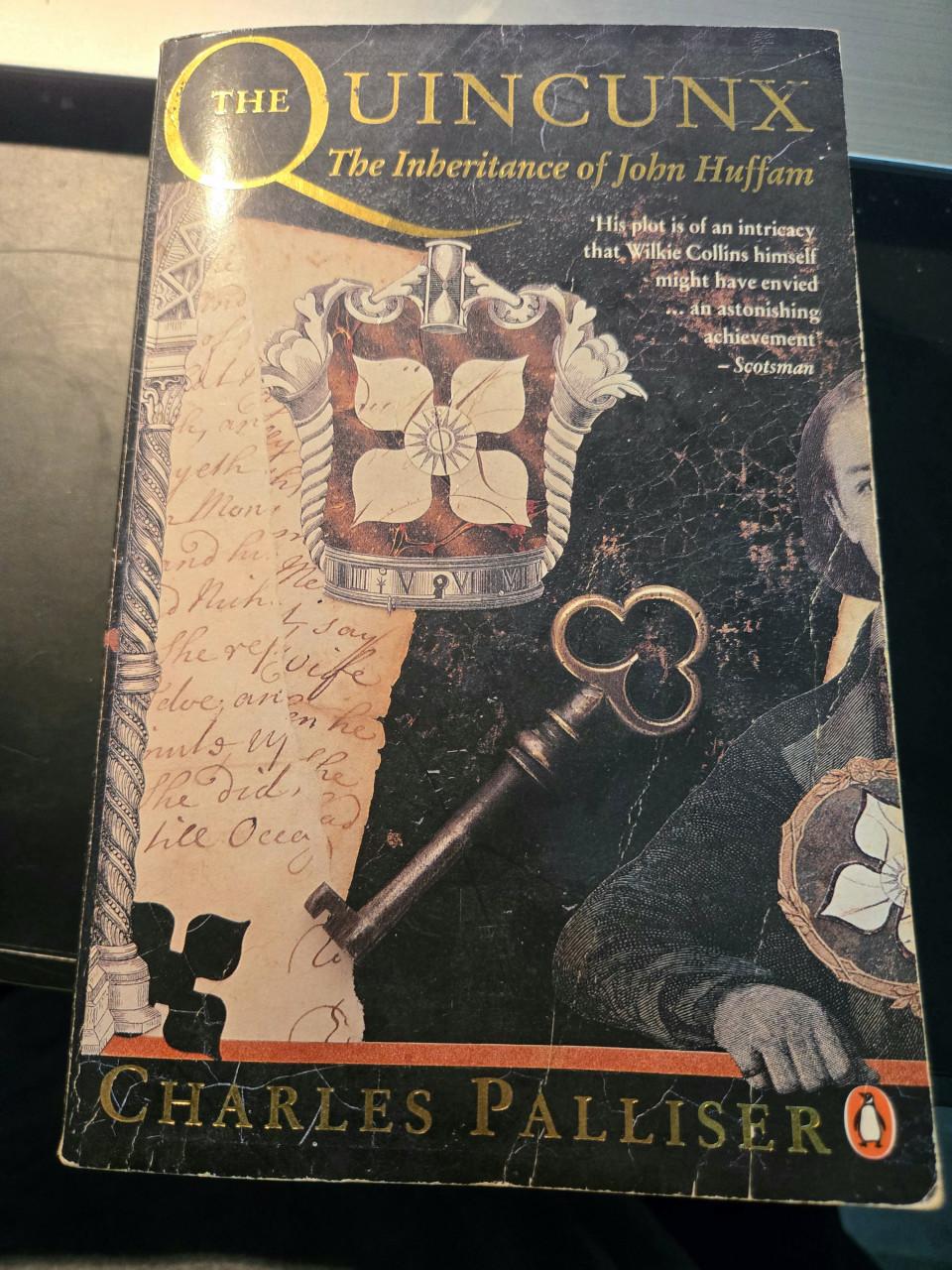 Boek "The Quincunx: The Inheritance of John Huffam" 1990