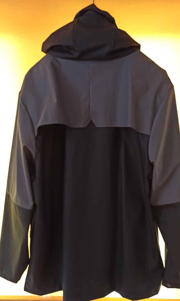 RAINS regenjas tussenjas 'Color block Anorak' - 1 maal gedragen