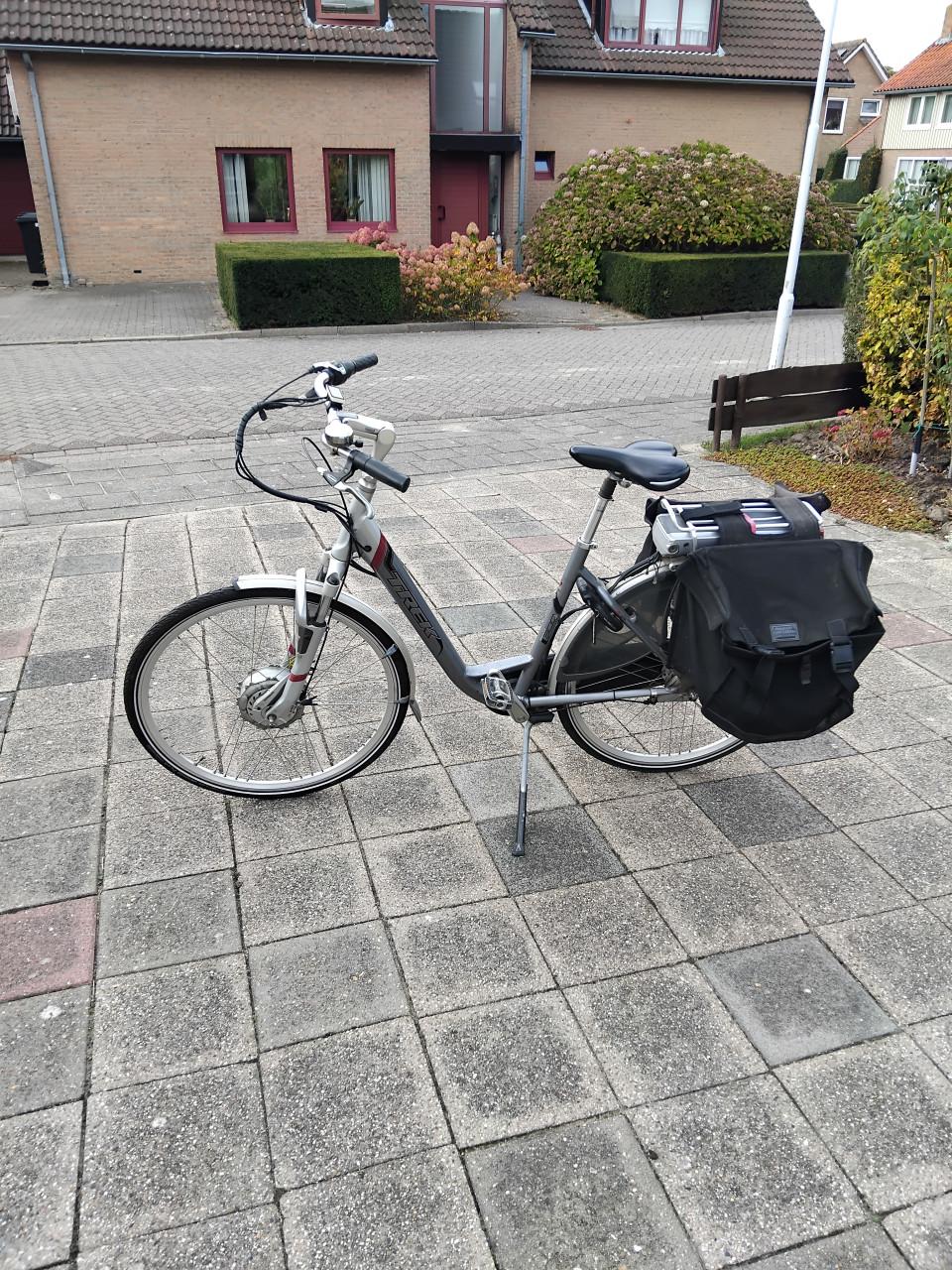 Elekrische dames fiets