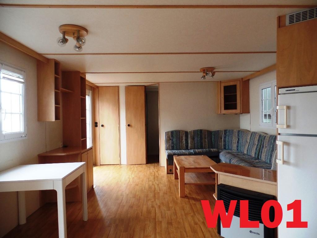 Stacaravans en chalets met middenkamer tot 6 pers te koop