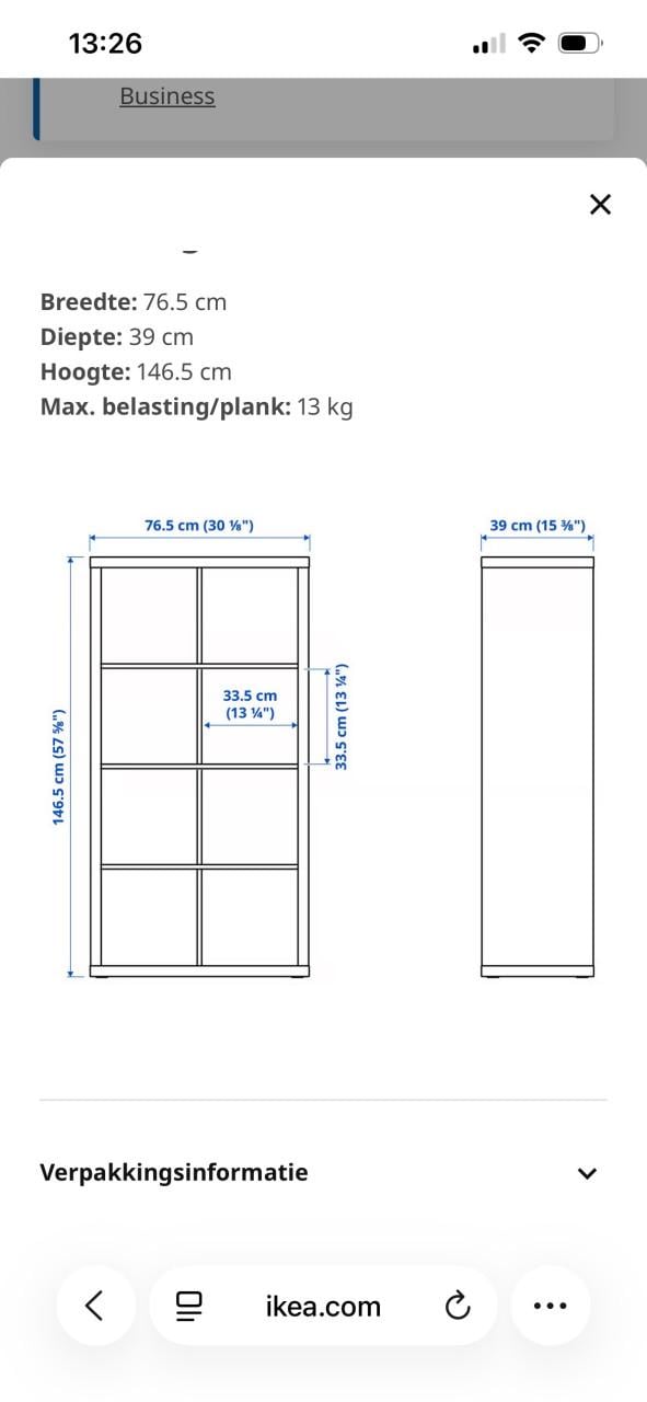 Kallax kast ikea