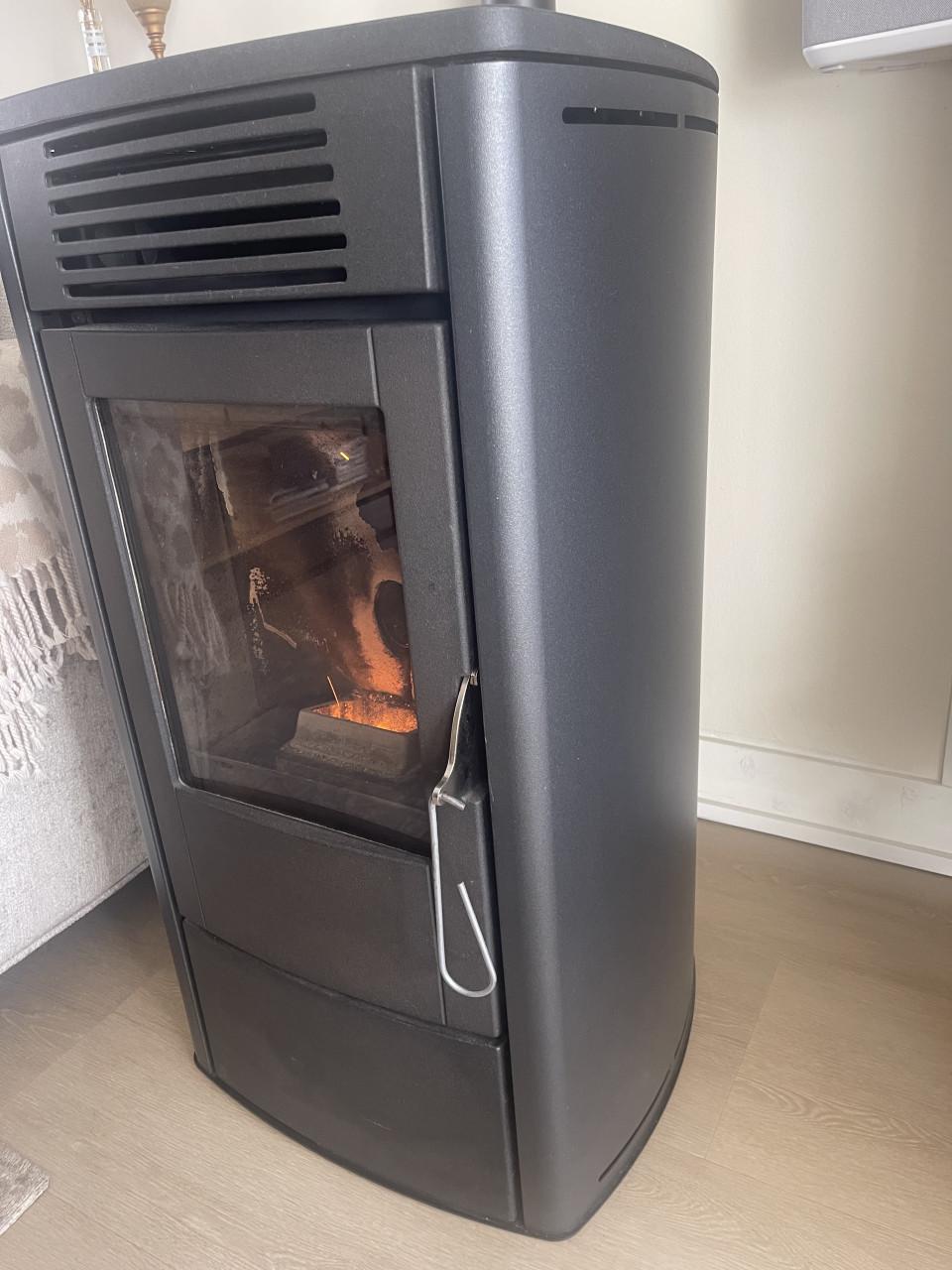 Prima goedwerkende pelletkachel