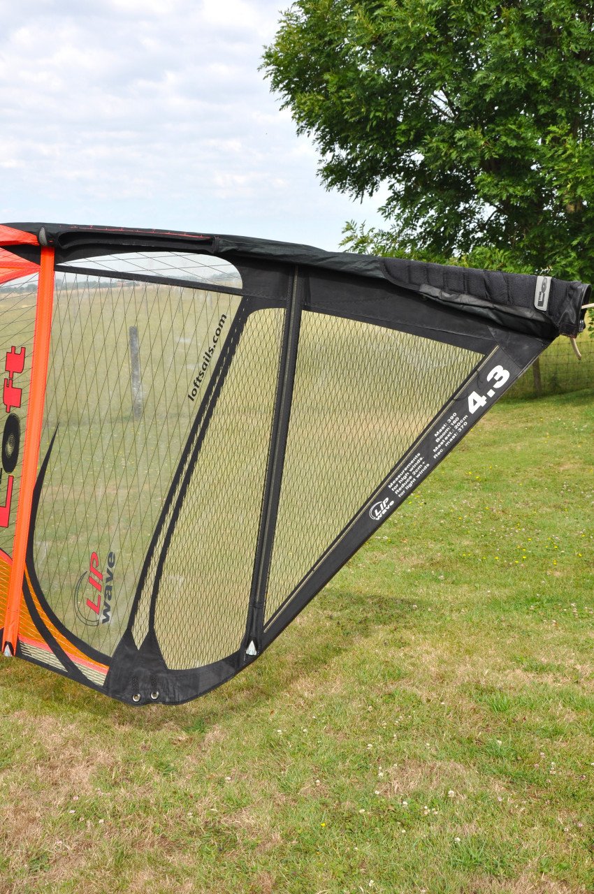 3.9 - 4.3 - 4.7m2 LoftSails LipWave zeilen set