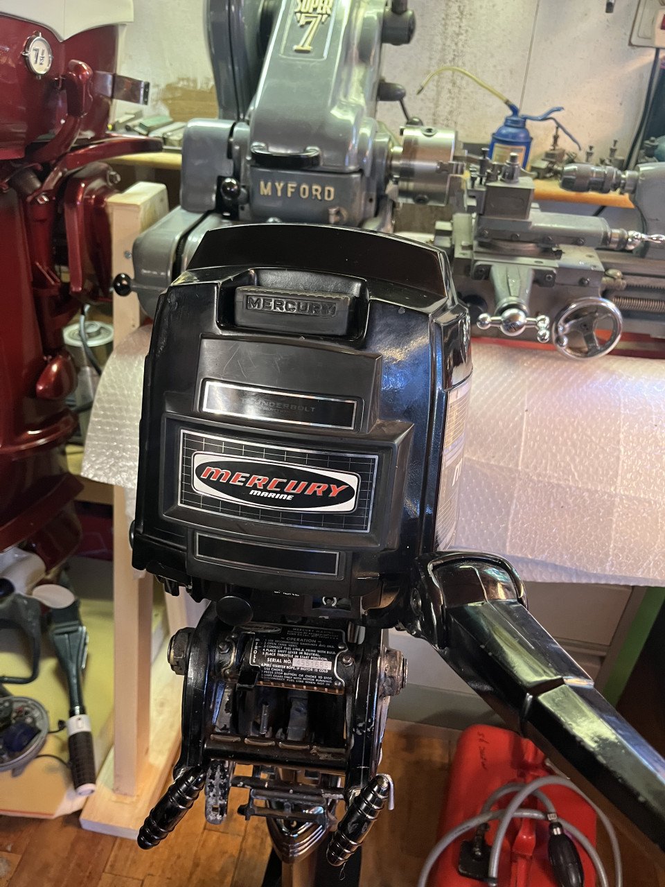 Mercury 7.5 pk langstaart i.z.g.s.t.